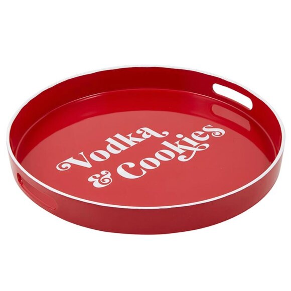 Vodka & Cookies Serving Tray